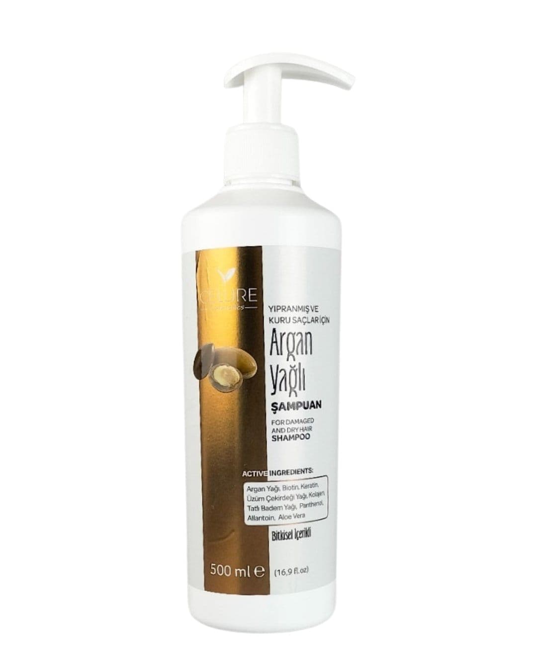 Yıpranmış ve Kuru Saçlar için Argan Yağlı Şampuan · Şampuanlar