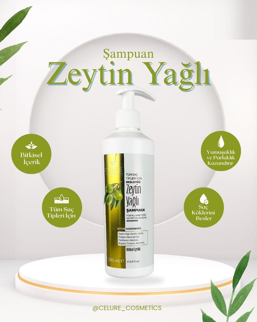 Besleyici Zeytin · Şampuanlar